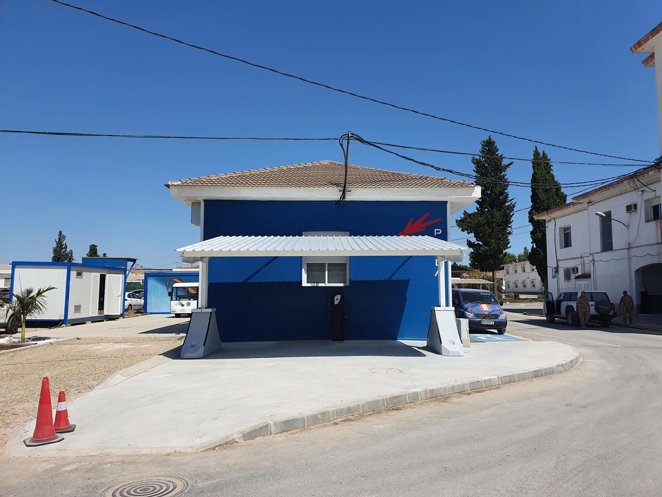 marquesinas metálicas parking